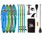 Base Aqualust 10'8'' Cruiser SUP Board Package Blue