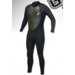 Wetsuit For Rent for 4 days Base Men Long Wetsuits Black3/2 mm