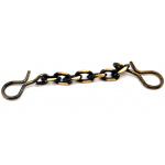 Chain w/Locks Black&Brass
