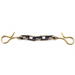 Chain w/Locks Black&Brass