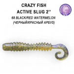 Crazy Fish Active Slug 68 Black Red Watermelon