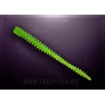 Crazy Fish Cruel Leech 21 Lime