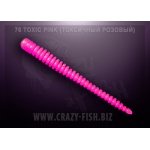 Crazy Fish Cruel Leech 76 Toxic Pink