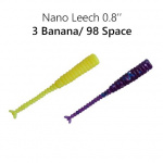 Crazy Fish Nano Leech 98/3 Space/Banana