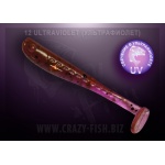 Crazy Fish Nano Minnow 12 Ultraviolet