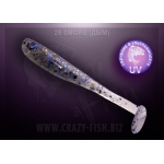 Crazy Fish Nano Minnow 29 Smoke