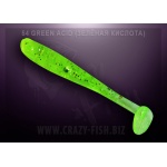 Crazy Fish Nano Minnow 54 Green Acid