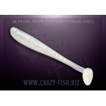 Crazy Fish Nano Minnow 66 Pearl Snow