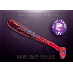 Crazy Fish Nano Minnow 73 Blue Ruby