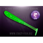 Crazy Fish Nano Minnow 81 Toxic Green