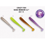 Crazy Fish Nano Minnow Mix 16