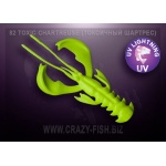 Crazy Fish Nimble 82 Toxic Chartreuse