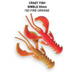 Crazy Fish Nimble Floating 15D Fire Orange