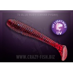 Crazy Fish Vibro Fat 73 Blue Ruby