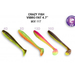 Crazy Fish Vibro Fat M117 (4D, 5D, 13D, 30D)