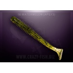 Crazy Fish Vibro Worm 16 Watermelon