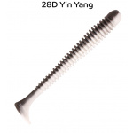 Crazy Fish Vibro Worm 28D Ying Yang