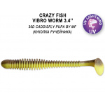 Crazy Fish Vibro Worm 30D Caddisfly Pupa