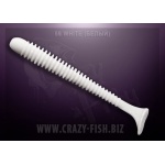 Crazy Fish Vibro Worm 59 White