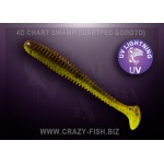 Crazy Fish Vibro Worm Floating 4D Chart Swamp