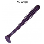 Crazy Fish Vibro Worm Floating 99 Grape