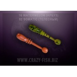 Crazy Fish Whitebait 16 Watermelon / 52 Somatic