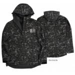 DUO Windbreaker Jacket Gray Camo