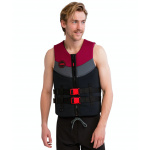 Jobe Neoprene Life Vest Men Burgundy Red