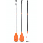 Jobe SUP Fusion Stick Paddle Orange 3-parts