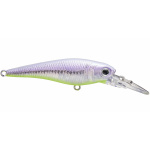 Lucky Craft Bevy Shad 60SP Real Purple Chart Wakasagi