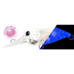 Lucky Craft Deep Cra-Pea SFT Clear Pink Glow Ball x 2