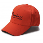 Megabass Field Cap Brush Logo RED/BLK