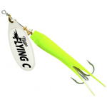 Mepps Aglia Flying C Silver Chartreuse