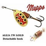 Mepps Aglia TW Detachable Hook Gold
