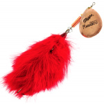 Mepps Giant Marabou Copper Red tail
