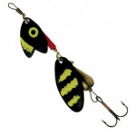 Mepps Trout Tandem Black Yellow