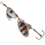 Mepps Trout Tandem Silver Red Black