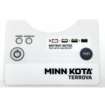 Minn Kota 2325658 DECAL, B.MTR/CON/PWR STATUS SW