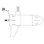 MotorGuide MBR10202T Pin Prop Drive 4x25.6 mm