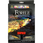 Rapala Forele Patiess Izaicinājums LV1 grāmata ar TE07STF CD05TR vobleriem