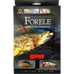 Rapala Forele Patiess Izaicinājums LV2 grāmata ar MFR03BTR CD05BP vobleriem