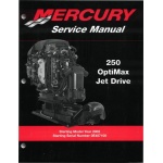 Mercury Service Manual 250 OptiMax Jet Drive