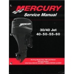 Mercury Service Manual 30/40 Jet, 40, 50, 55, 60