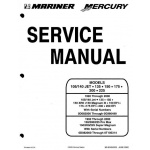 Mercury Service Manual Models 105/140 Jet, 135, 150, 175, 200, 225