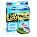 Shimano Kairiki 8 Mantis Green Плетеный Шнур