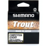 Shimano Trout Competition Fluorocarbon Mono Grey Monofīlā Aukla
