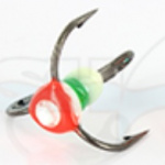 VMC 9651 Resin FGFR-W Treble Hooks