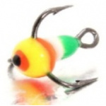 VMC 9651 Resin GFRY-R Treble Hooks