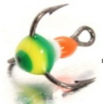 VMC 9651 Resin RFGY-G Treble Hooks