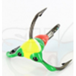 VMC 9651 Resin RGFY-2G Treble Hooks